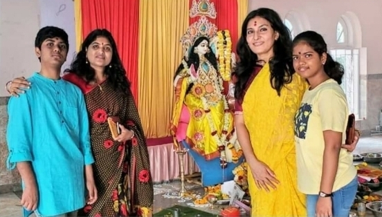 In Gratitude To Goddess Saraswati
